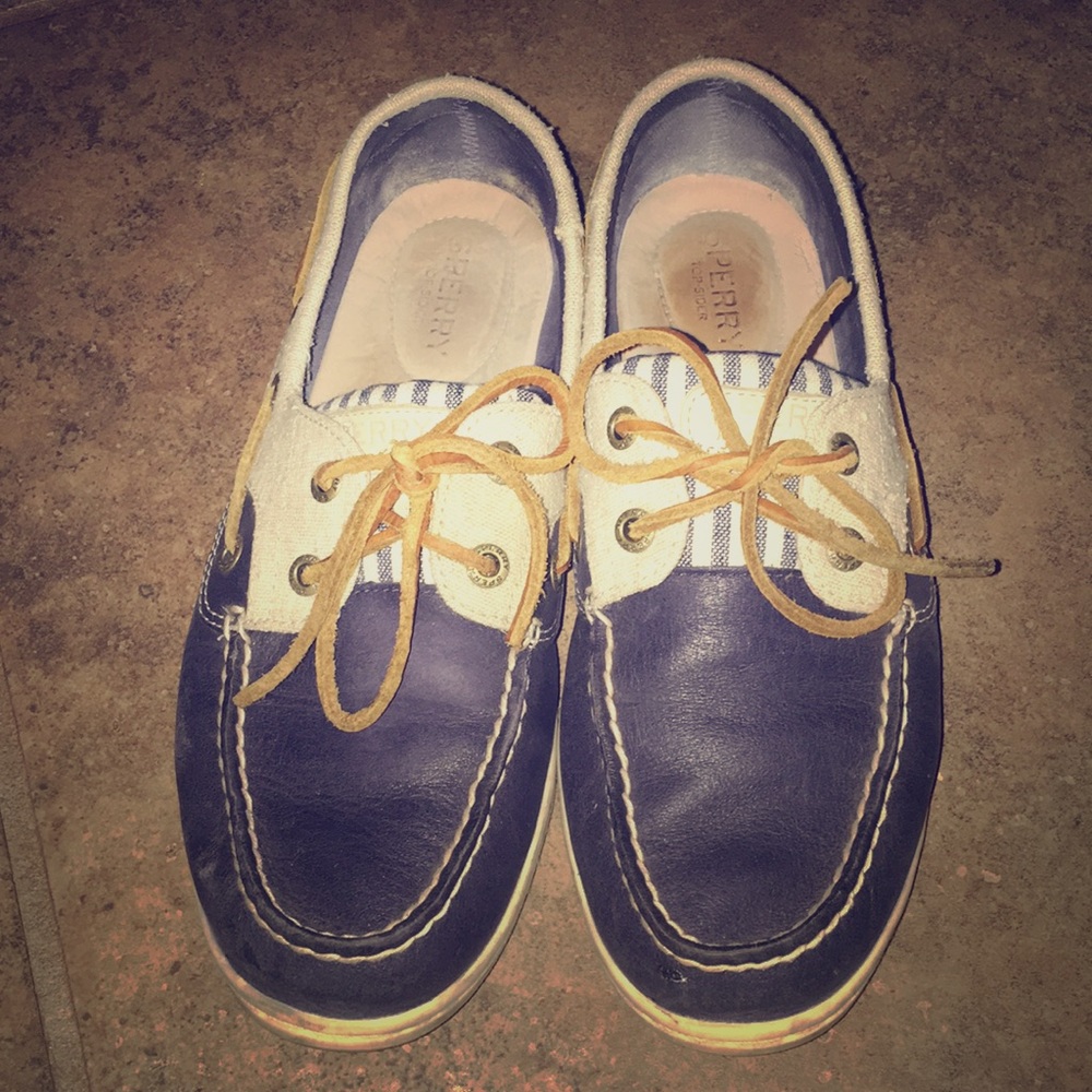 Koi Fish Stripe Navy Sperry’s